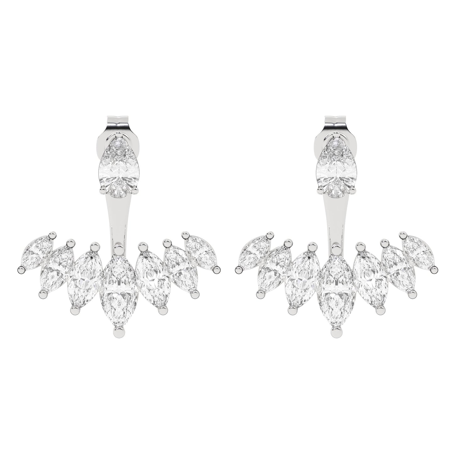 Marquise Jacket Earring
