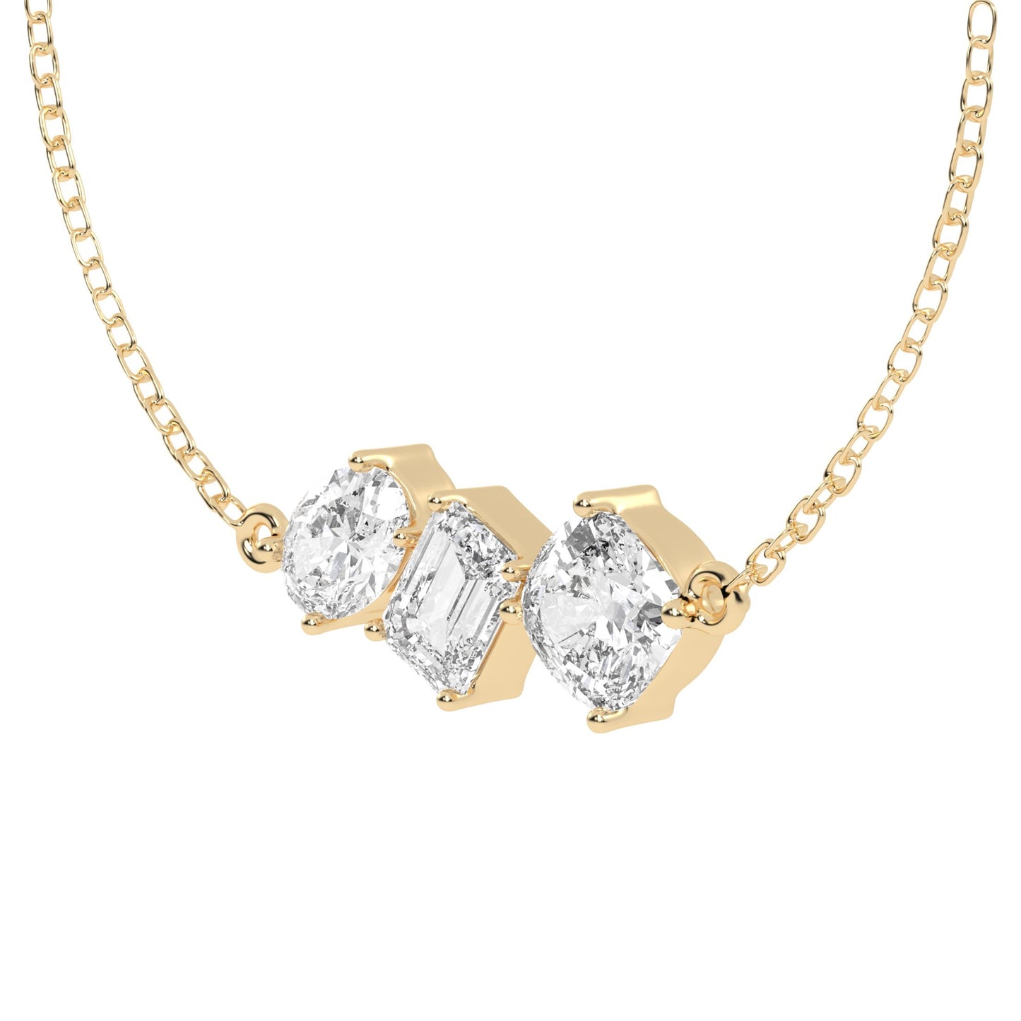 2 Stone Pendant