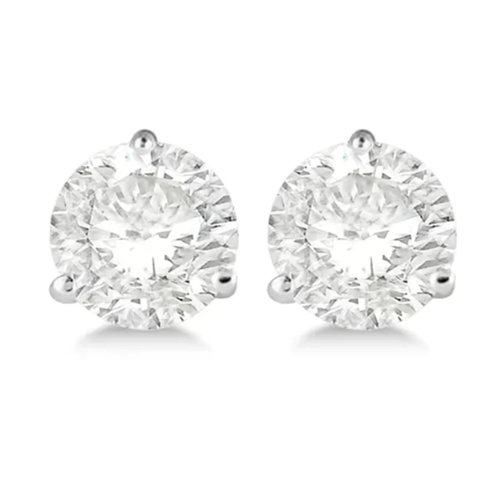 Stud Diamond Earrings 1CT