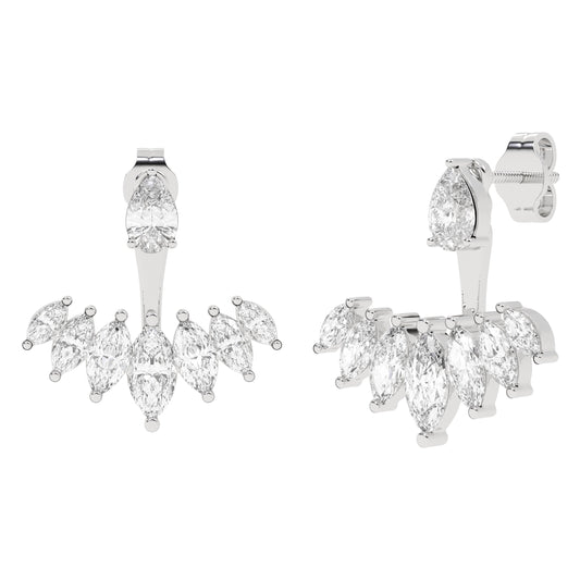 Marquise Jacket Earring