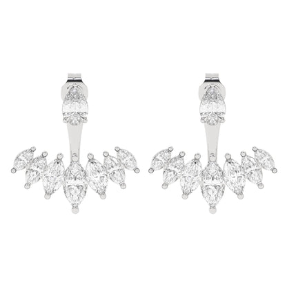 Marquise Jacket Earring