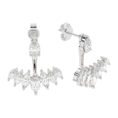 Marquise Jacket Earring