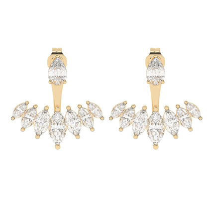 Marquise Jacket Earring