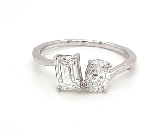 Gemini Diamond Ring