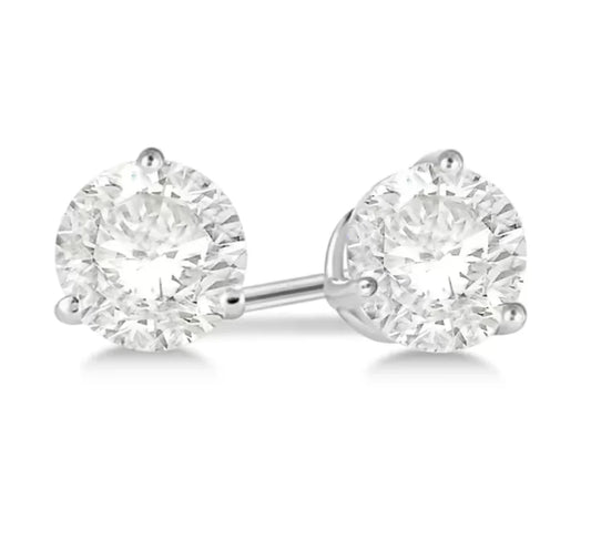 Stud Diamond Earrings 1CT