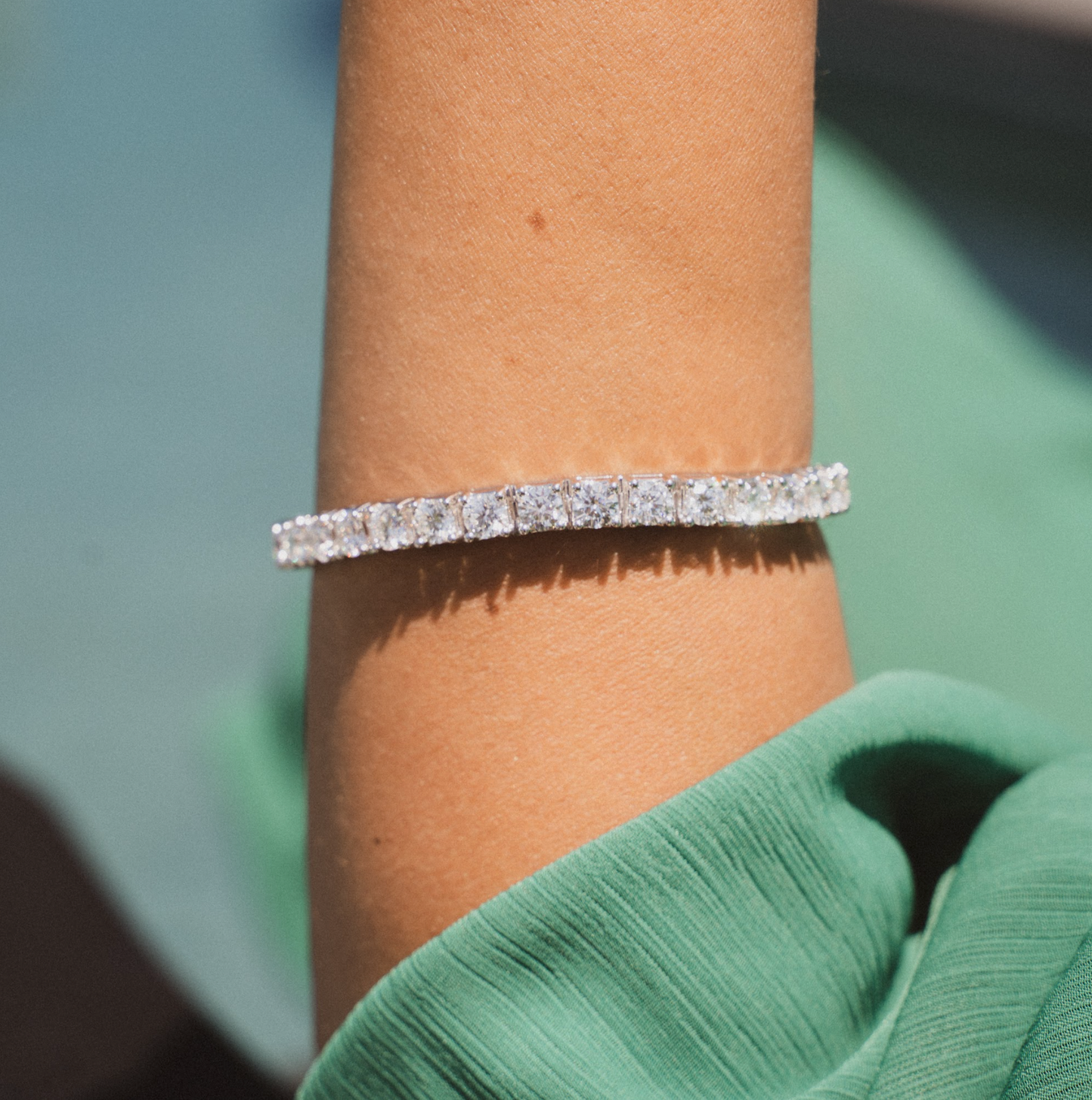 Statement Tennis Bracelet