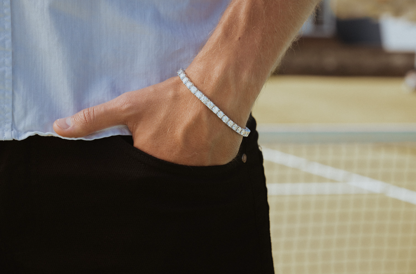 Statement Tennis Bracelet