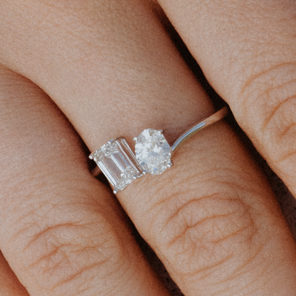 Gemini Diamond Ring